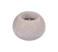 Homéa, Bougie Boule Ø13 x H8,7M Rustique Lin