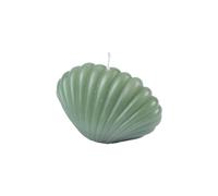 Homéa, Bougie Forme Coquillage 9 x 5 x H6 cm Arty Coloris Céladon