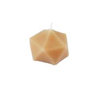 Homéa, Bougie Forme Origami 7 x 7 x H5 cm Arty Coloris Semoule