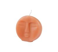 Homéa, Bougie Forme Visage 9 x 2,5 x H9 cm Arty Coloris Blush