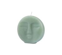 Homéa, Bougie Forme Visage 9 x 2,5 x H9 cm Arty Coloris Céladon