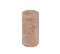 Homéa, Bougie Pilier D6,8 x H13 cm Rustique Coloris Taupe