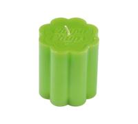 Homéa, Bougie Pilier Forme Fleur Chupa Chups Ø7 x H7,5 cm Parfum Pomme