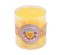 Homéa, Bougie Pilier Forme Fleur Chupa Chups Ø7 x H7,5 cm Parfum Vanille