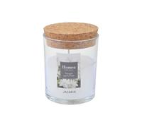 Paris Prix – Bougie verrine parfumée Essentiel II 8 cm Jasmin