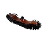 Homéa, Demi-Tête de Balai Fibres de Soies 38 cm Effet Bois avec Douille, Brown