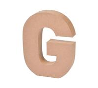 Homéa, Lettre Carton 14 x 3 x H18 cm à Décorer "G"