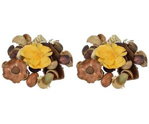 Homéa, Pot-Pourri 110G Essentiel Parfum Vanille (Lot de 2)