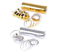 Homéa, Set de 2 Rouleaux Serpentins Métallisés 4M