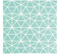 Homéa, Set de 20 Serviettes en Papier 3 Plis 33 x 33 cm Geometrie