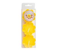 Homéa, Set de 3 Bougies Maxi Chauffe-Plat Chupa Chups Ø3,9 x H1,7 cm Parfum Vanille