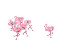 Homéa, Set de 6 Stickers 3D Flamants Roses