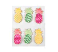Homéa, Set de 6 Stickers Bois Ananas