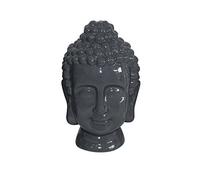 Homéa, Tête de Bouddha Céramique 20 x 20 x H31 cm Gris
