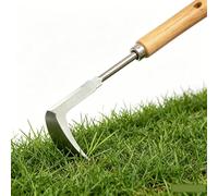 HomeBeyond Grattoir à joints, désherbeur, nettoyeur de joints en acier inoxydable pour pavés, trottoirs et terrasses, outil de désherbage pratique pour espaces étroits (30 cm)