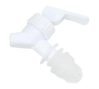 Homebrew Robinet de bouteille de vin 15 mm en plastique avec interrupteur pour décanteur d'air et aérateur d'air Blanc 15 mm