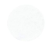 HomebyHome Tapis Shaggy Rond 160 cm Blanc, Doux et Moelleux, Moderne uni, idéal pour Salon ou Chambre