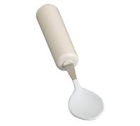 Homecraft, cuillère à soupe avec revêtement plastique Queens, en acier inoxydable pour personnes avec des réflexes de morsure ou sensible de la bouche, grande poignée pour une bonne prise en main