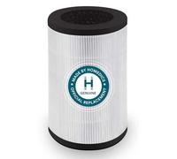HoMedics® TotalClean® PetPlus Filtre HEPA de rechange pour allergies, animaux domestiques, fumée et squames avec filtre à charbon actif, éliminateur d'odeurs et désodorisant