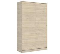 HOMEKIT DEKIT Grupo RIMOBEL Armoire 2 Portes coulissantes, Naturel, 120 x 204 x 50 cm