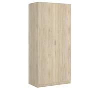 HOMEKIT DEKIT Grupo RIMOBEL Armoire penderie 2 Portes, Bois Naturel, 81 x 184 x 52 cm
