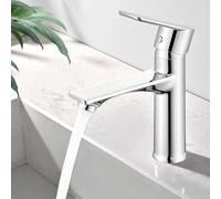 HOMELODY Mitigeur Lavabo Robinet Salle de Bain Mitigeur Vasque Robinet Lave Main Robinetterie Acier inoxydable