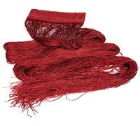 HomeMaison HM69807872 Rideau à Fils Spaghetti Bordeaux 90 x 240 cm
