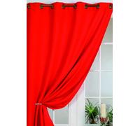 HomeMaison HM6985063404 Rideau 100 % Occultant Vu sur D & Co Rouge