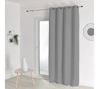 HomeMaison Rideau Occultant - Rideau M1 - Rideau Non feu-Gris Flanelle- Rideau 140 X 180 cm