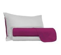 Homemania Ensemble de draps Double 1 - Rose, gris - 180 x 300 cm Rose G