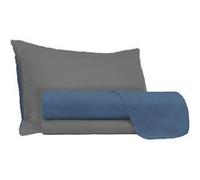 Homemania Ensemble de draps Double 2 - Bleu, Gris - 180 x 300 cm Bleu G