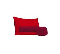 Homemania Ensemble de draps Double - Bordeaux, Rouge - 180 x 300 cm