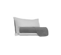 Homemania Ensemble de draps Double - Gris - 150 x 300 cm