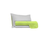 Homemania Ensemble de draps Double - Vert, Gris - 150 x 300 cm