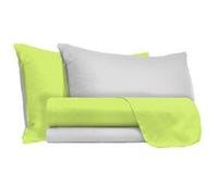 Homemania Ensemble de draps Double - Vert, Gris - 240 x 300 cm Vert G