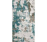 Homemania EXFAB237-60X100CM Tapis imprimé Reperè 3 pour Salon, Salon, Chambre, Chambre à Coucher, Chambre à Coucher, Impression Moderne, Multicolore, Polyester, Coton, 60 x 100 cm