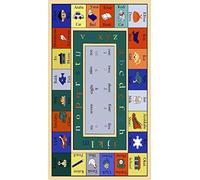 Homemania EXFAB59-60X100CM Tapis imprimé Game 1 pour Salon, Chambre, Chambre à Coucher, Chambre à Coucher, Impression Moderne, Multicolore, Polyester, Coton, 60 x 100 cm