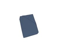 Homemania Feuille avec coins Simple 3 - Bleu - 120 x 200 cm