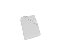 Homemania Feuille avec coins Simple - Blanc - 90 x 200 cm