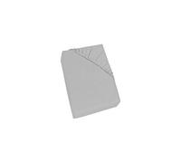 Homemania Feuille avec coins Simple - Gris - 120 x 200 cm