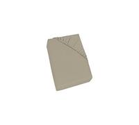 Homemania Feuille avec coins Simple - Tourterelle - 90 x 200 cm
