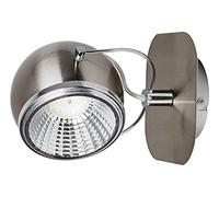 Homemania Lampe Murale Ball - Spotlight, Applique - Chrome en Métal, 20 X 14 X 14cm