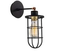 Homemania Lampe murale, métal, noir, doré, cuivre