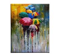 Homemania Tableau Parapluie - Art et Graffiti - pour Salon, Chambre -Multicouleur en Polyester, Bois, 45 X 3 X 70cm - HM20KNV45x70-32