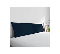 Homemania Taies d'oreillers Simple 1 - Bleu - 52 x 0,5 x 82 cm