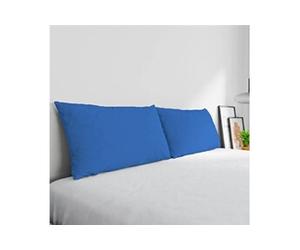Homemania Taies d'oreillers Simple 2 - Bleu - 52 x 0,5 x 82 cm