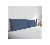Homemania Taies d'oreillers Simple 3 - Bleu - 52 x 0,5 x 82 cm