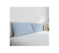 Homemania Taies d'oreillers Simple - Bleu - 52 x 0,5 x 82 cm