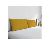 Homemania Taies d'oreillers Simple - Jaune - 52 x 0,5 x 82 cm