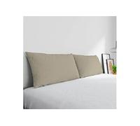 Homemania Taies d'oreillers Simple - Tourterelle - 52 x 0,5 x 82 cm